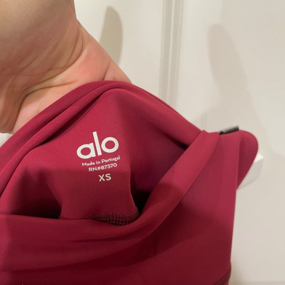 ALO Ripped Warrior High-Waist Laser Cutout Leggings - Picture 4 of 6